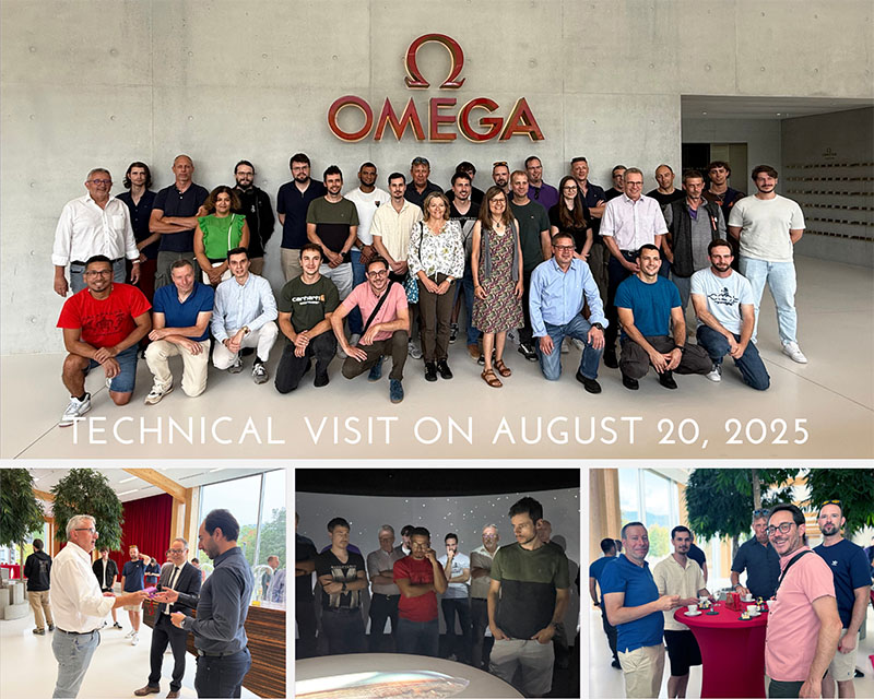 Technical visit at OMEGA Watch Bienne